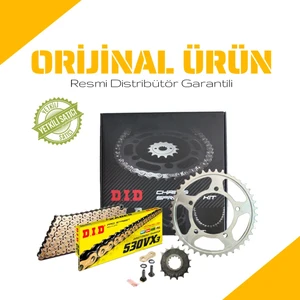 Dıd Honda VFR800X Crossrunner Zincir Dişli Seti (2011-2014) X-Ringli Zincir (Gold Renk)