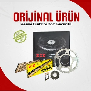 HONDA CBR 650F ZİNCİR DİŞLİ SETİ (2014-2018) X-RİNGLİ ZİNCİR (GOLD RENK)