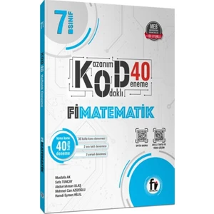 Fi Yayınları 7. Sınıf Matematik Kod 40 Deneme
