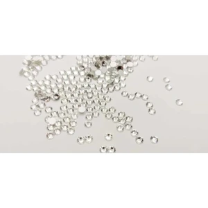 Yiğit Aksesuar SS20 Beyaz Kristal Yapıştırma Cam Taş 100 Adet