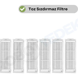 Viomi V3 Uyumlu Yedek Hepa Filtre-6 Parça