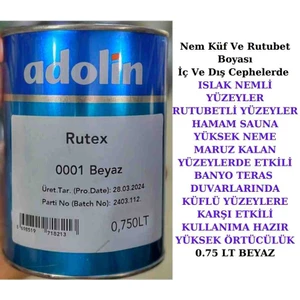 Nem Küf Rutubet Önleyici Boya BEYAZ 0.75Lt 1 KG 