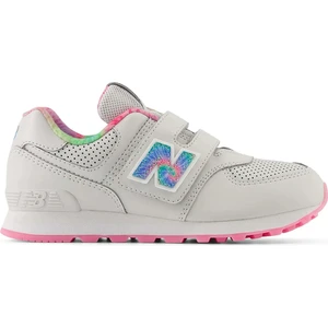 New Balance Beyaz Kız Çocuk Yürüyüş Ayakkabısı 574 PV574KL-NB Lifestyle Pre-School