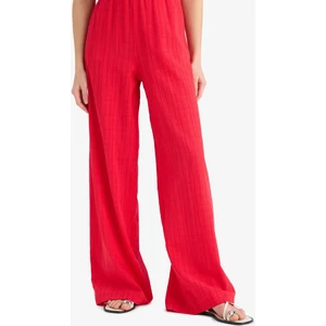 Wide Leg Geniş Paça Cepli Yüksek Lastikli Bel Palazzo Pantolon A9129AX25SM