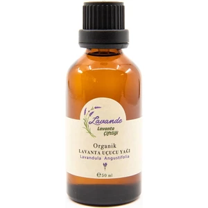 Lavande Organik Lavanta Yağı (L. Angustifolia) 50ML-İÇTEN Damlalıklı