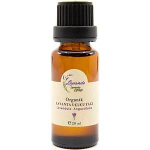 Lavande Organik Lavanta Yağı (L. Angustifolia) 20ML-İÇTEN Damlalıklı