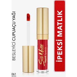 Silk Matte Yüksek Pigmentli & Mat Bitişli Nemlendirici Likit Ruj