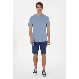 U.s. Polo Assn. Erkek Açık Lacivert Şort (Örme) 50300078-VR059