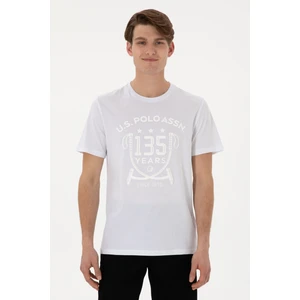 U.s. Polo Assn. Erkek Beyaz Tişört 50300047-VR013
