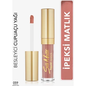 Silk Matte Yüksek Pigmentli & Mat Bitişli Nemlendirici Likit Ruj