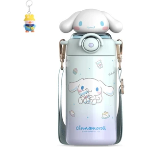 Runxi Life Hall Snoopy Stitch Çocuk Termos Bardağı Okul Özel Pipetli Su Bardağı Büyük Kapasiteli 316 Bardak Erkek ve Kız Çocuklar (Yurt Dışından)