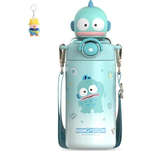 Runxi Life Hall Snoopy Stitch Çocuk Termos Bardağı Okul Özel Pipetli Su Bardağı Büyük Kapasiteli 316 Bardak Erkek ve Kız Çocuklar (Yurt Dışından)