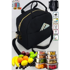 Anne Bebek Askılı Taşıma Çantası Isı Yalıtımlı Termal Termoslu Yemek, Mama, Beslenme, Gıda Çantası