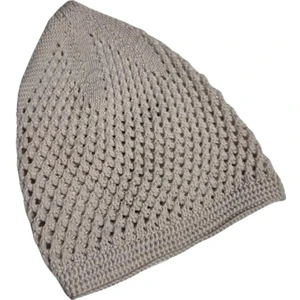 El Örgü Motifli Namaz Takkesi Kaliteli Pamuklu