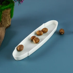 Lunar Yuvarlak Zeytin Servis Tabağı 25 cm