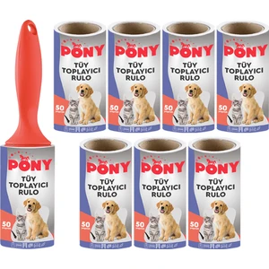 Tüy Toplayıcı Aparat + 8 Yedek Rulo