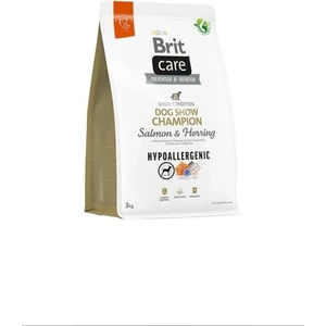 Brit Care Hypoallergenic Dog Show Champion Somonlu Ringa Balıklı Yetişkin Köpek Maması 3 Kg
