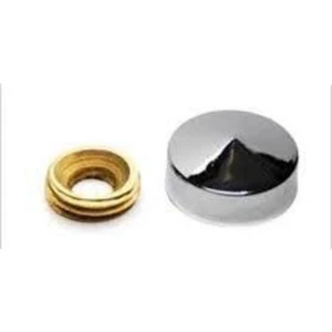 Almital Krom  Dekoratif Vida Kapağı 16 mm Vida Kapak 100 Adet