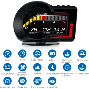 F15 Hud Obd Gelişmiş Fonksiyonlu Araç Veri Ekranı Head Up Display
