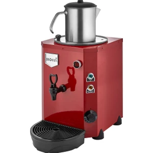 Tek Demlikli 9 Lt Jumbo Çay Makinesi Kırmızı - DE14