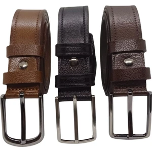 2 Adet Klasik Erkek Kemer