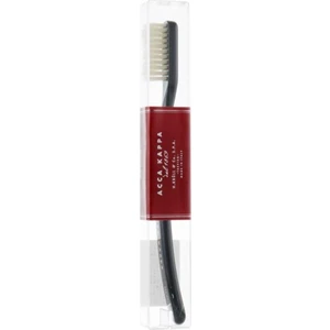 Acca Kappa Vintage Medium Hindistan Cevizi Yağlı Organik Diş Fırçası Nylon Bristle - Siyah