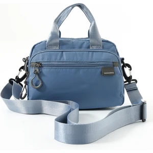 Kadın Suya Dayanıklı Paraşüt Kumaş 4 Gözlü Çapraz Askılı Oval El ve Omuz Çantası