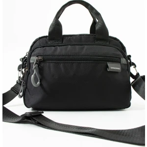 Kadın Suya Dayanıklı Paraşüt Kumaş 4 Gözlü Çapraz Askılı Oval El ve Omuz Çantası