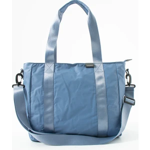 Kadın Suya Dayanıklı Paraşüt Kumaş 2 Bölmeli Ayarlanabilir Çapraz Askılı Tote Çanta