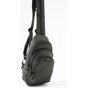 Unisex Paraşüt Kumaş Suya Dayanıklı 3 Bölmeli Çapraz Ve Sırtlık Askılı Body Bag