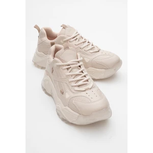 Lecce Bej Cilt Kadın Spor Ayakkabı