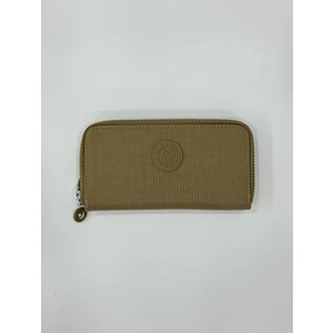 Kadın Krinkıl Model 2 Gözlü Metal Fermuarlı Kartlık ve Bozuk Para Bölmeli Cüzdan