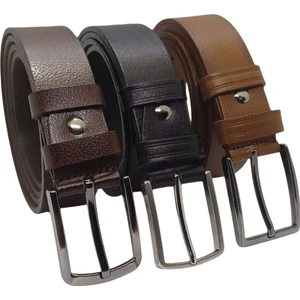 2 Adet Klasik Erkek Kemer