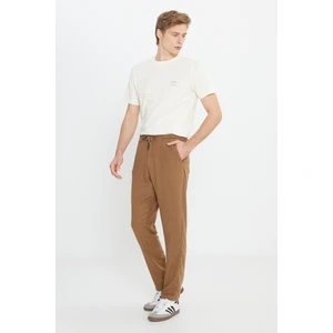Regular Fit Normal Bel Düz Paça Pantolon Erkek Pantolon W221266211