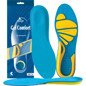 Gel Comfort GC14 | Yumuşak Jel, Rahat, Konfor, Günlük ve Spor Ayakkabılar İçin Ortopedik Destekli İç Tabanlık