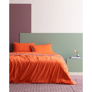 Madame Coco Allure Çift Kişilik %100 Pamuk Nevresim Takımı - Turuncu