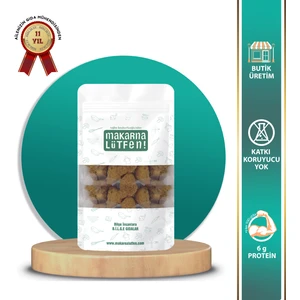 Makarna Lütfen Elmalı Üzümlü ve Cevizli Kurabiye (Şeker İlavesiz - 105 gram)