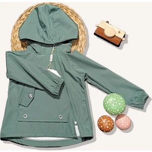 Iç Astarlı Cepli Yağmurluk