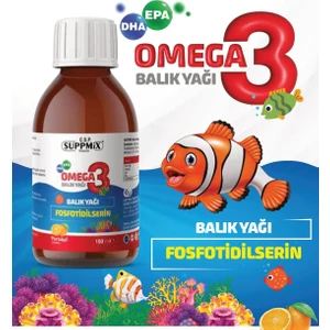 Fosfotidilserin Omega 3 Şurup 150  ml