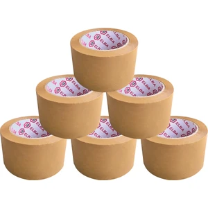 Elba Bant 60X100 (6 Adet) Geniş | Hotmelt | Kahverengi (Taba) Ambalaj-Paketleme