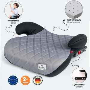Sirius Fix Isofix Yükseltici - Gri