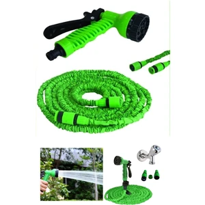 25 Metre Uzayan Hortum 7 Kademeli Başlık Tabanca Hediyeli