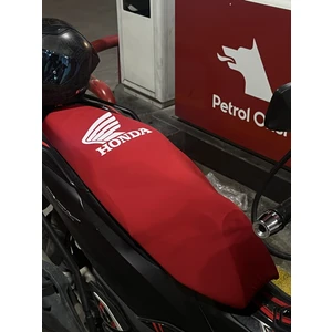 Honda Pcx,dio,activa S,sh Uyumlu Koltuk Kılıfı Kırmızı Hediyeli Paket