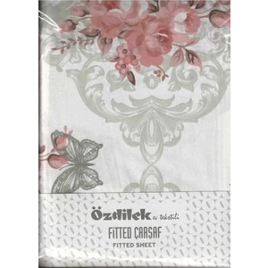 Lastikli Çarşaf Seti %100 Pamuk Ranforce 160 x 200 Çift Kişilik Yesıl