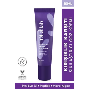 Olalab Yaşlanma Önleyici Aydınlatıcı Mikro-Alg & Peptit Göz Kremi 15 ml