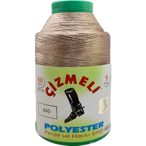 Polyester Perde ve Havlu Ipliği No:30 100 gr
