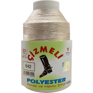 Polyester Perde ve Havlu Ipliği No:30 100 gr
