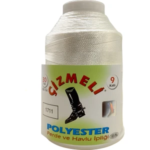 Polyester Perde ve Havlu Ipliği No:30 100 gr