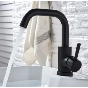 Sinatra Serisi Siyah Lavabo Bataryası