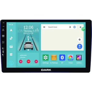 10" QLED Android 13, 8gb Ram 128GB Hafıza 2dın Carplay & Android Auto, Gps Destekli Geri Görüş Kameralı Araç Multimedya